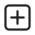 Add Square SVG Icon